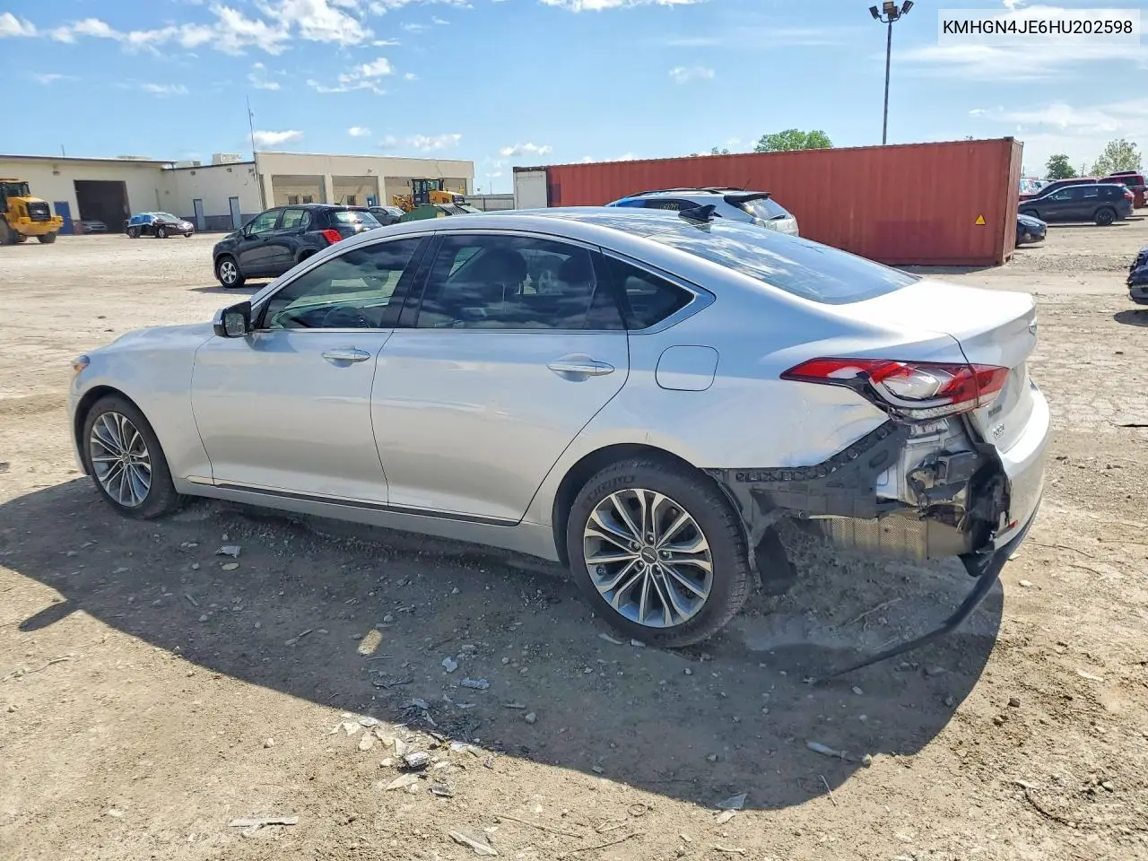 2017 Genesis G80 3.8 VIN: KMHGN4JE6HU202598 Lot: 57084896