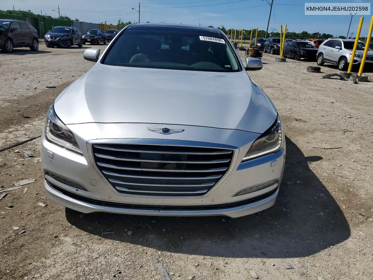 2017 Genesis G80 3.8 VIN: KMHGN4JE6HU202598 Lot: 57084896
