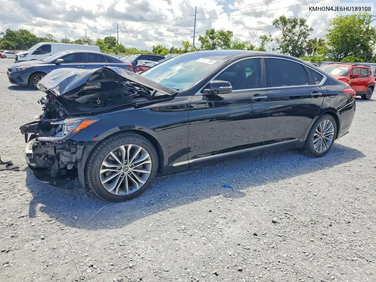 2017 Genesis G80 3.8 VIN: KMHGN4JE6HU189108 Lot: 57207796