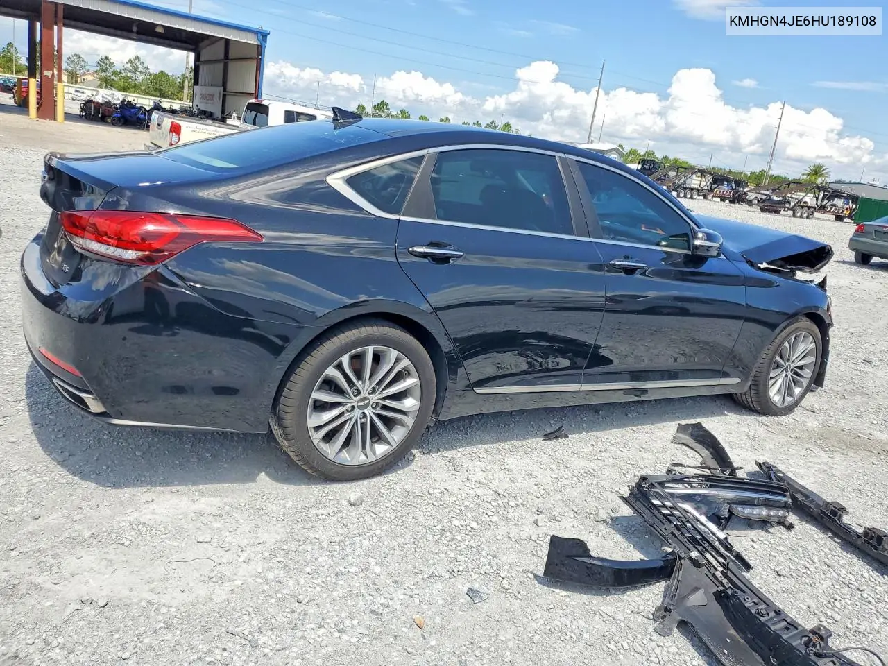 2017 Genesis G80 3.8 VIN: KMHGN4JE6HU189108 Lot: 57207796
