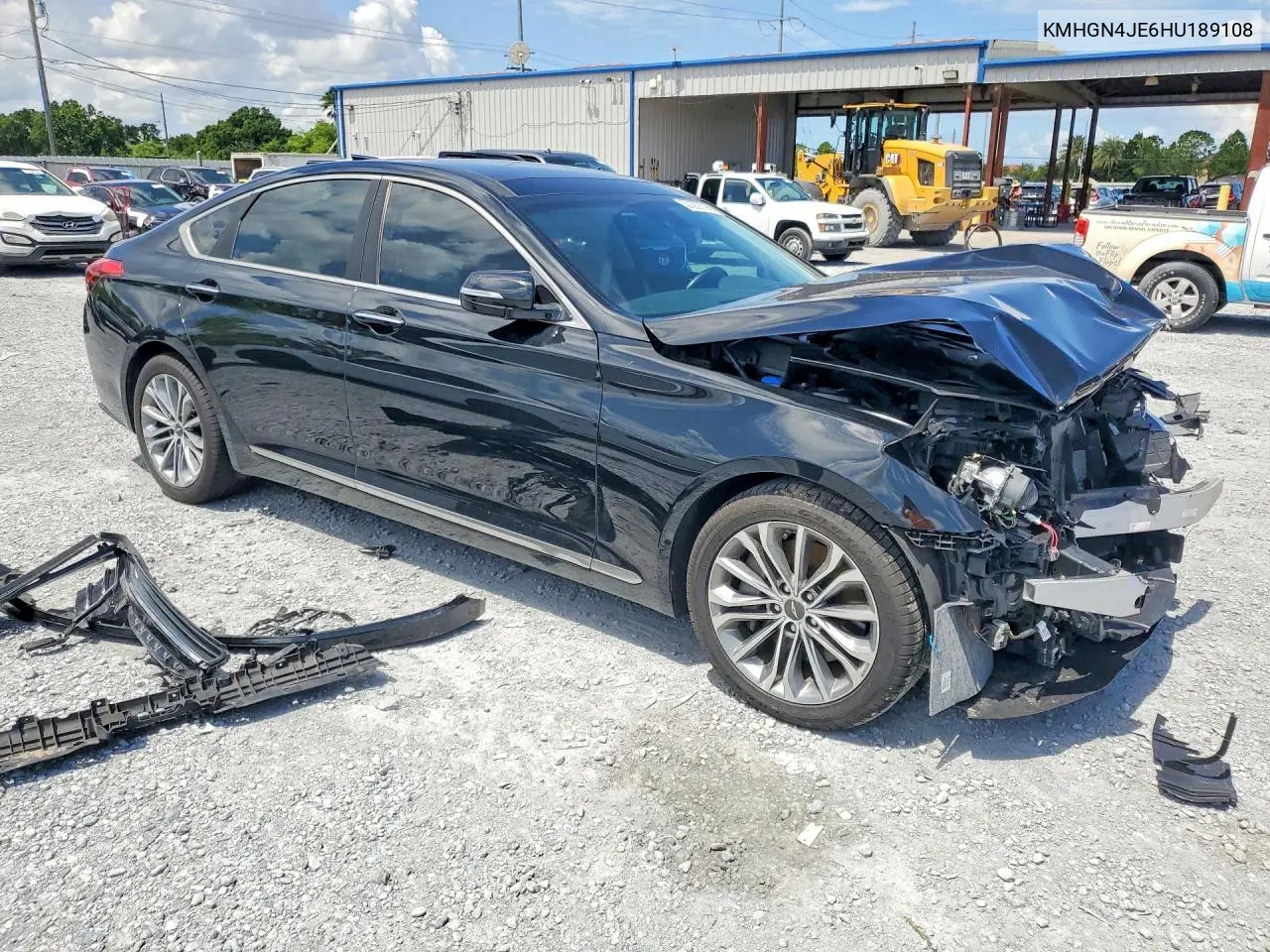2017 Genesis G80 3.8 VIN: KMHGN4JE6HU189108 Lot: 57207796