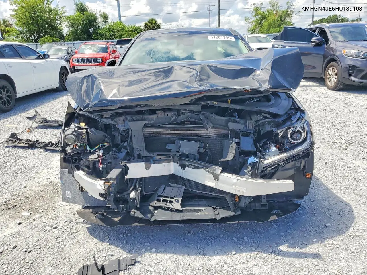 2017 Genesis G80 3.8 VIN: KMHGN4JE6HU189108 Lot: 57207796