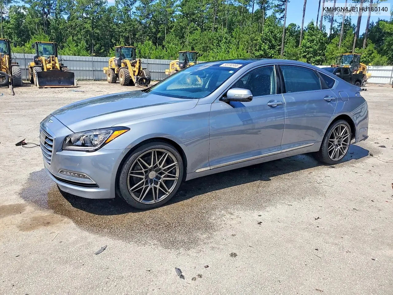 2017 Genesis G80 3.8 VIN: KMHGN4JE1HU180140 Lot: 58190986