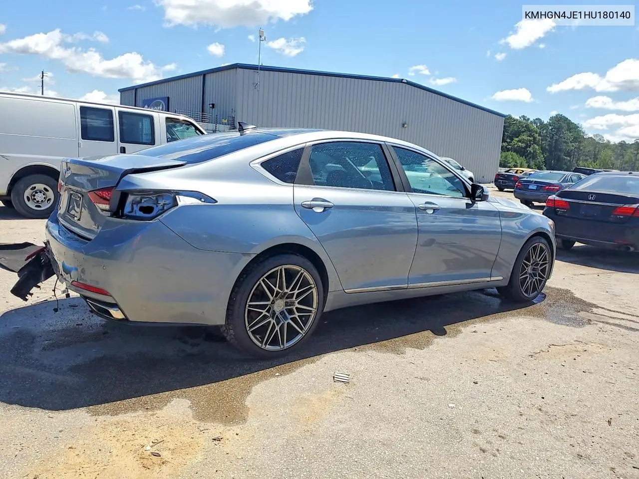 2017 Genesis G80 3.8 VIN: KMHGN4JE1HU180140 Lot: 58190986
