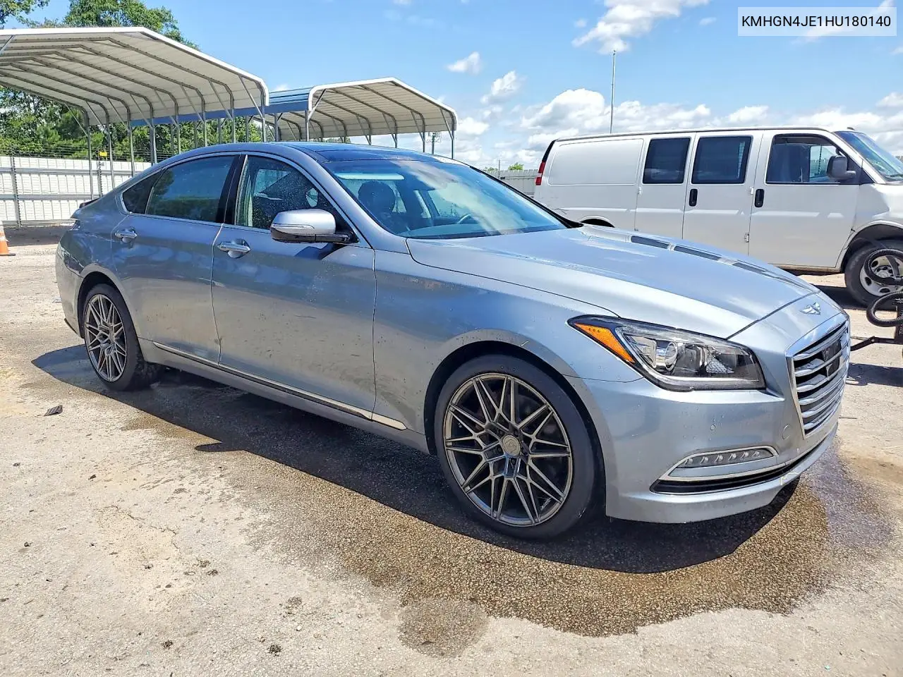 2017 Genesis G80 3.8 VIN: KMHGN4JE1HU180140 Lot: 58190986
