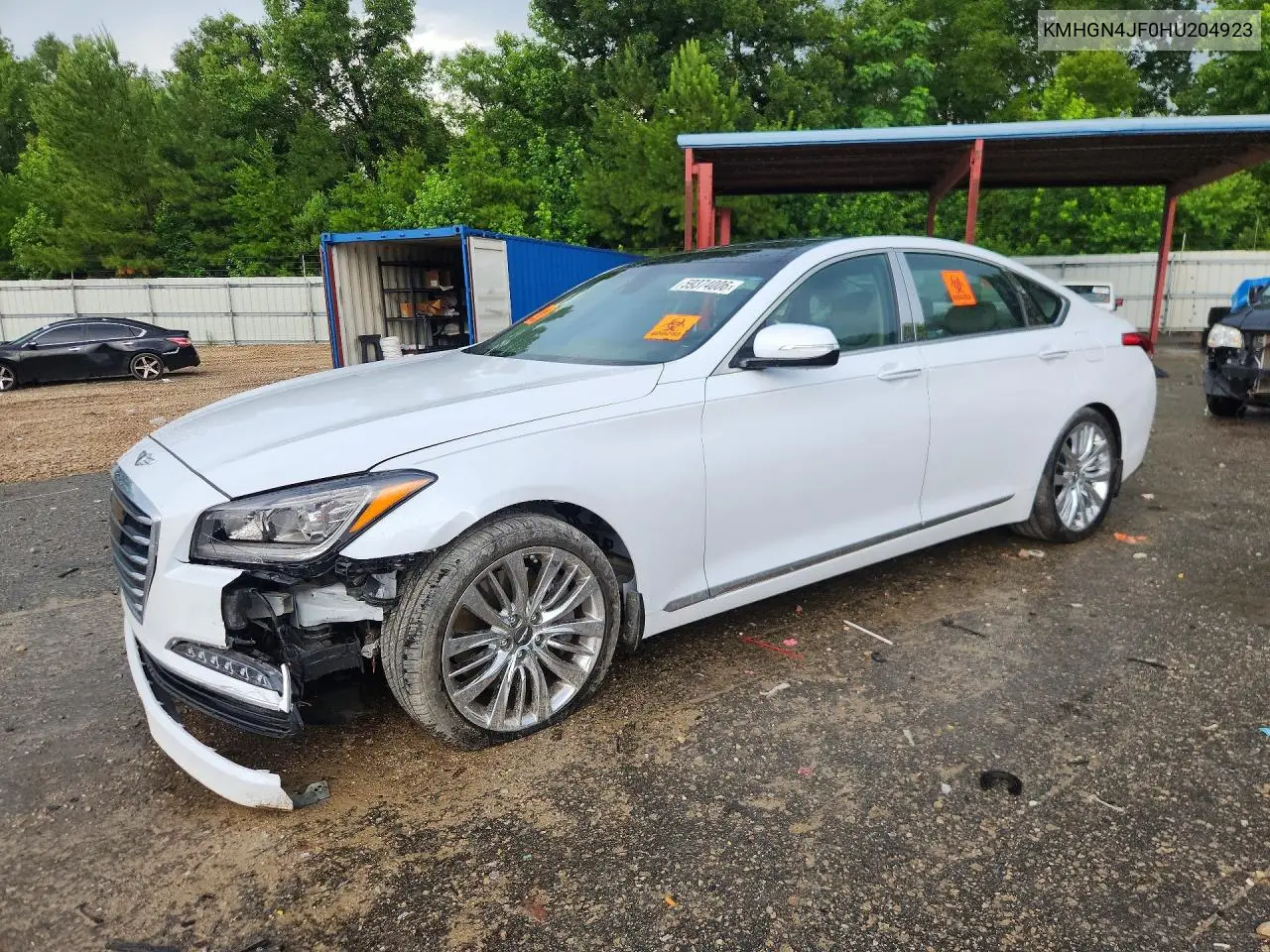 2017 Genesis G80 Ultimate VIN: KMHGN4JF0HU204923 Lot: 59374006
