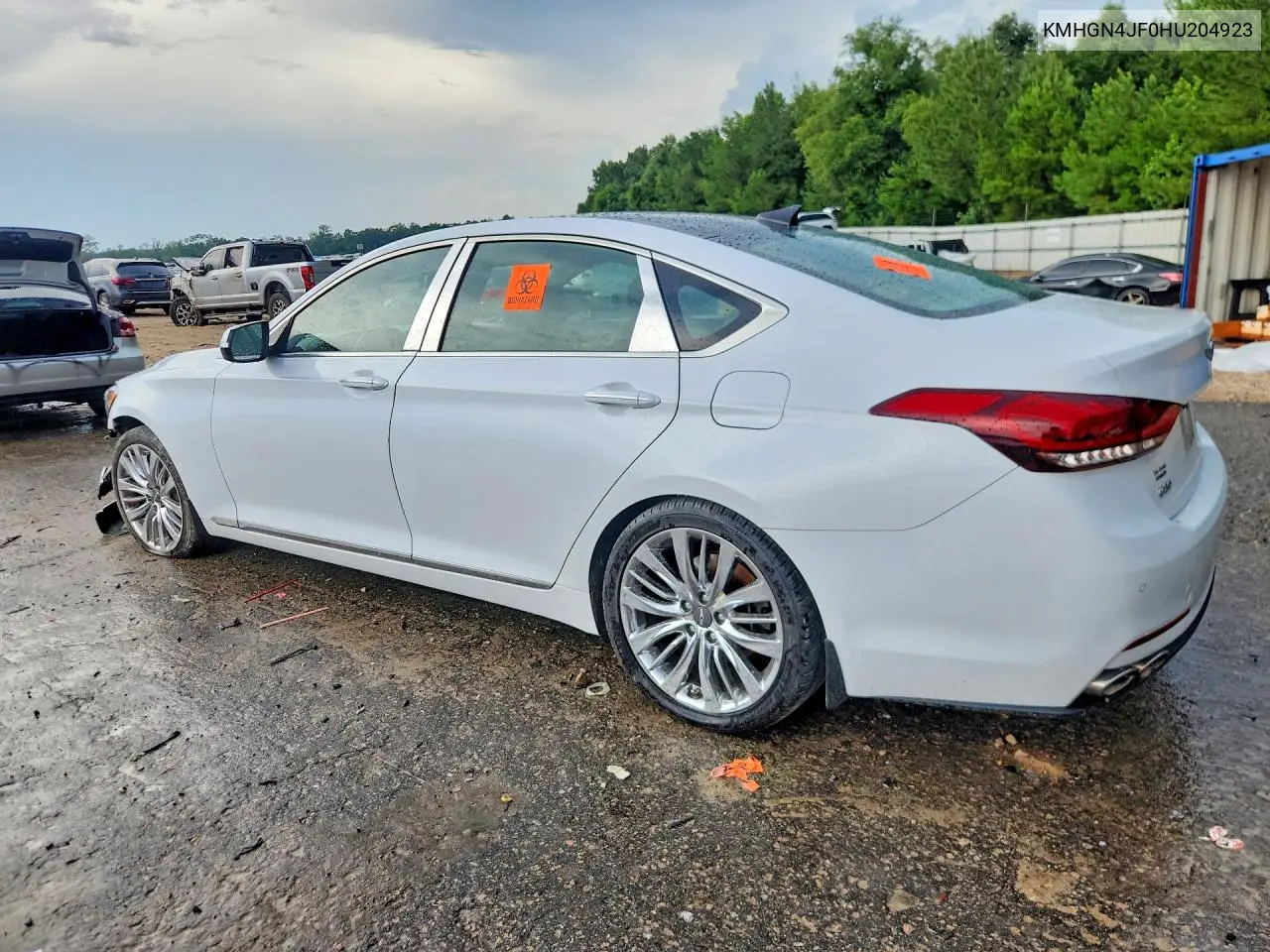 2017 Genesis G80 Ultimate VIN: KMHGN4JF0HU204923 Lot: 59374006