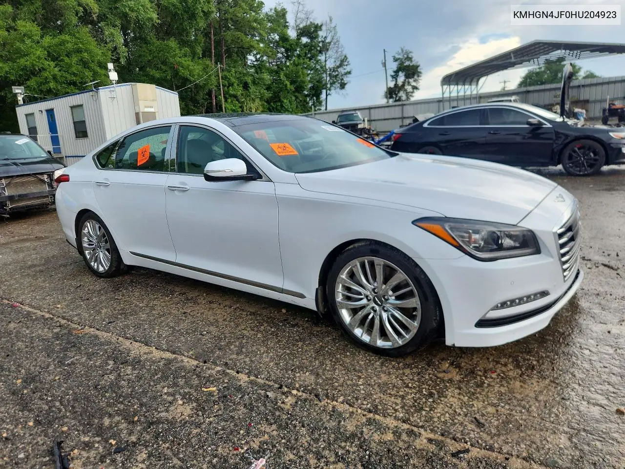 2017 Genesis G80 Ultimate VIN: KMHGN4JF0HU204923 Lot: 59374006