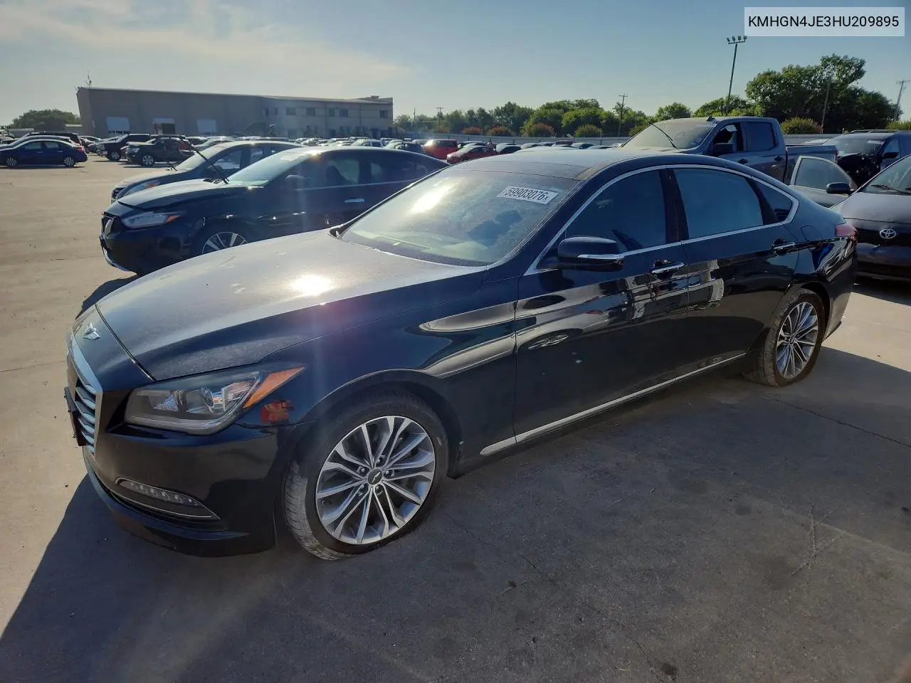 2017 Genesis G80 3.8 VIN: KMHGN4JE3HU209895 Lot: 59903076