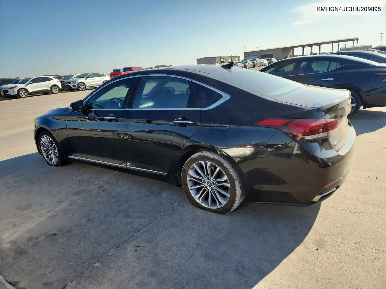 2017 Genesis G80 3.8 VIN: KMHGN4JE3HU209895 Lot: 59903076