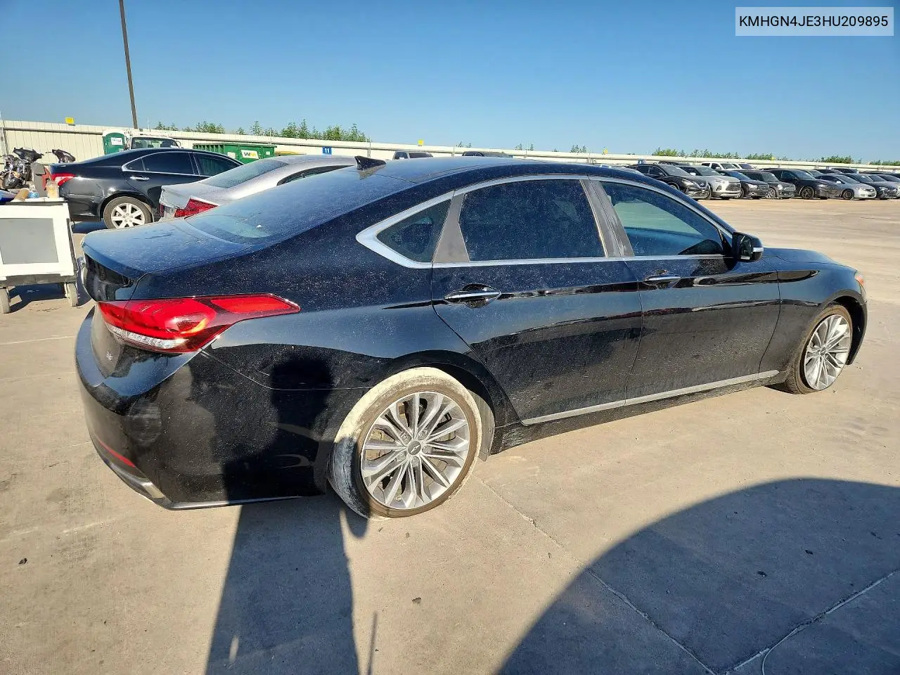 2017 Genesis G80 3.8 VIN: KMHGN4JE3HU209895 Lot: 59903076