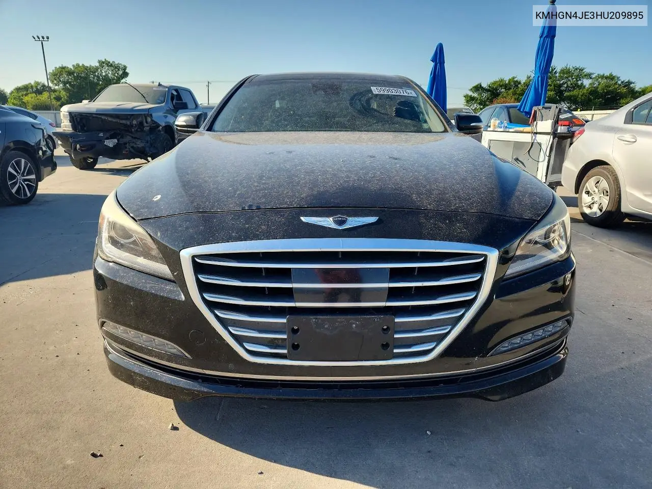 2017 Genesis G80 3.8 VIN: KMHGN4JE3HU209895 Lot: 59903076