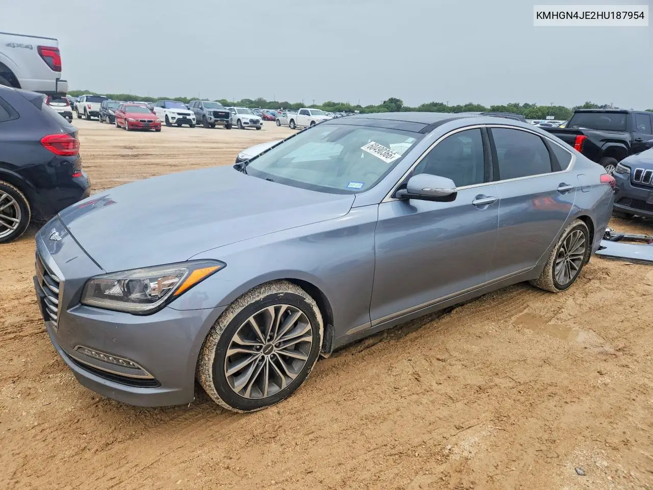 2017 Genesis G80 3.8 VIN: KMHGN4JE2HU187954 Lot: 60490366