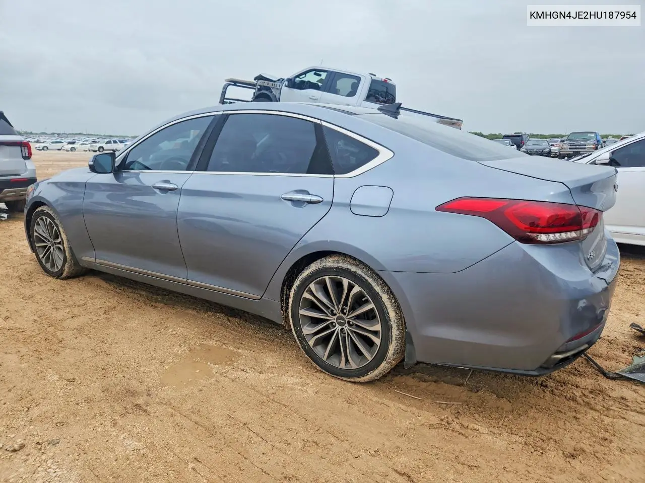 2017 Genesis G80 3.8 VIN: KMHGN4JE2HU187954 Lot: 60490366