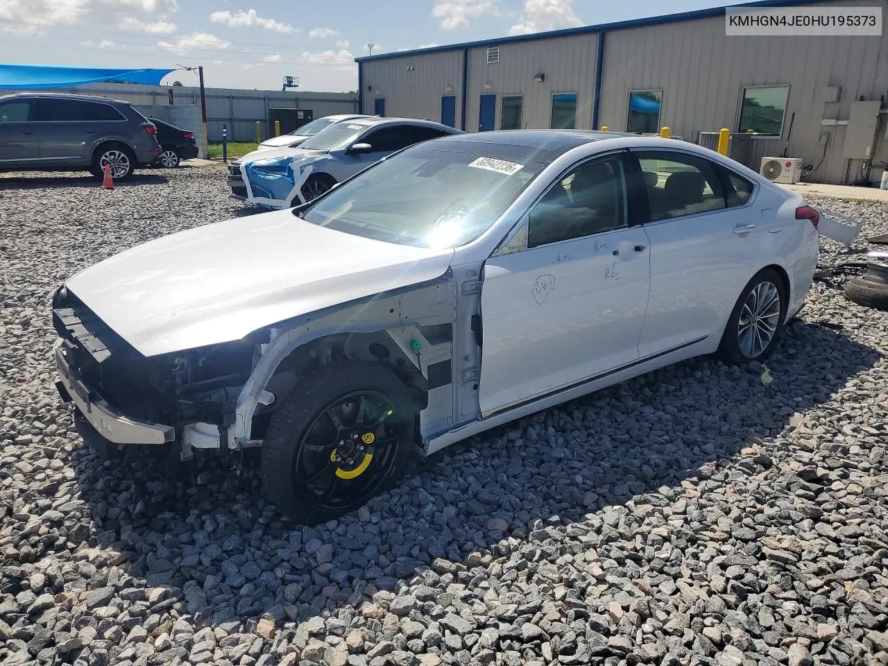 2017 Genesis G80 3.8 VIN: KMHGN4JE0HU195373 Lot: 60942236