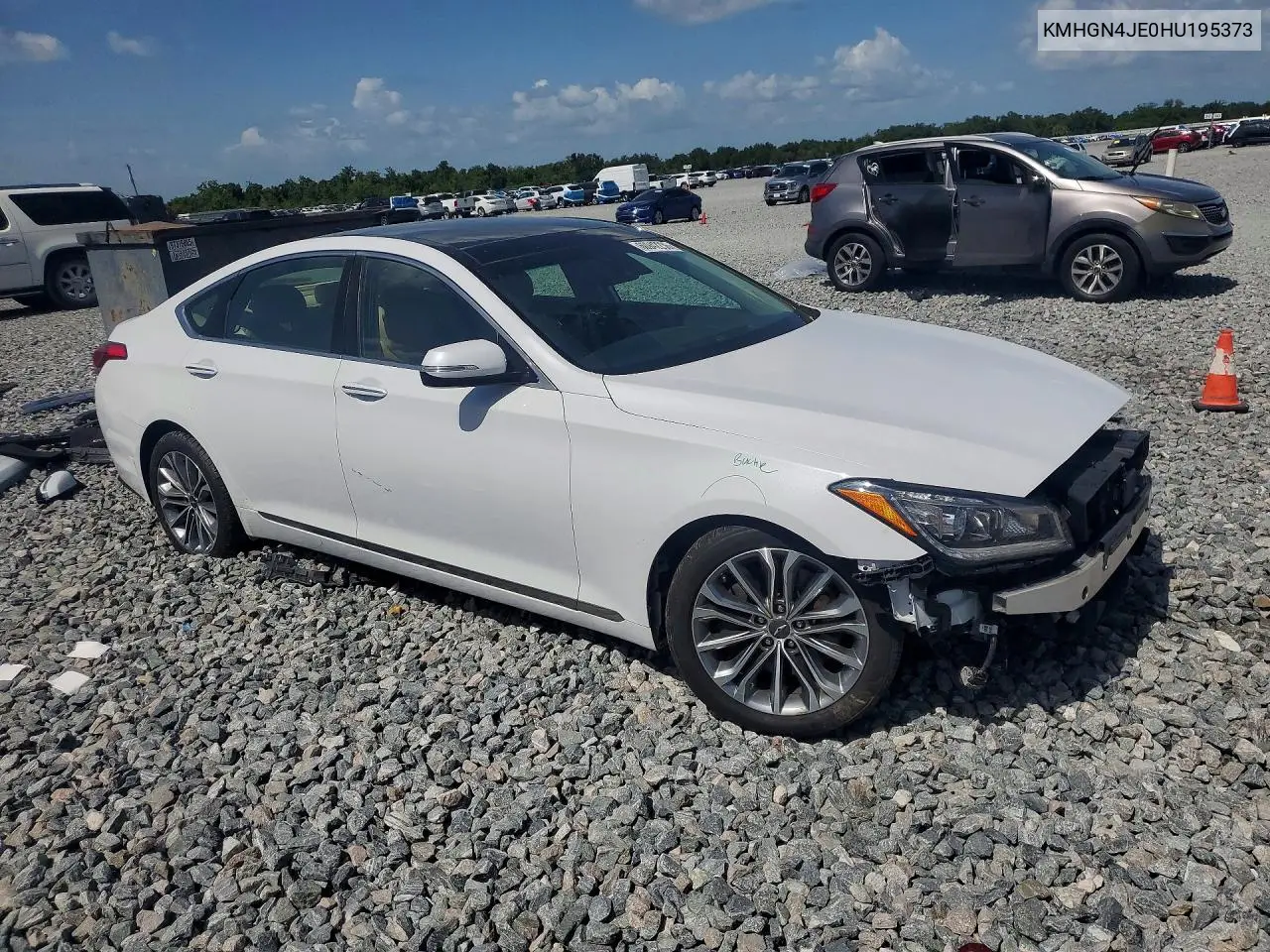 2017 Genesis G80 3.8 VIN: KMHGN4JE0HU195373 Lot: 60942236