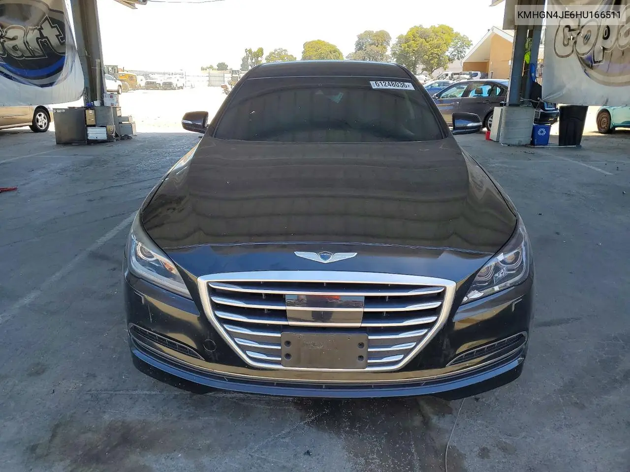 2017 Genesis G80 3.8 VIN: KMHGN4JE6HU166511 Lot: 61248036