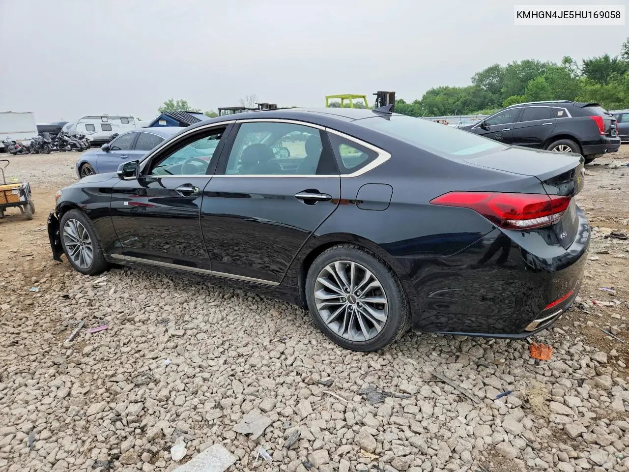 2017 Genesis G80 3.8 VIN: KMHGN4JE5HU169058 Lot: 61709216