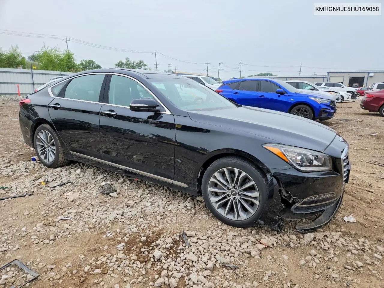 2017 Genesis G80 3.8 VIN: KMHGN4JE5HU169058 Lot: 61709216