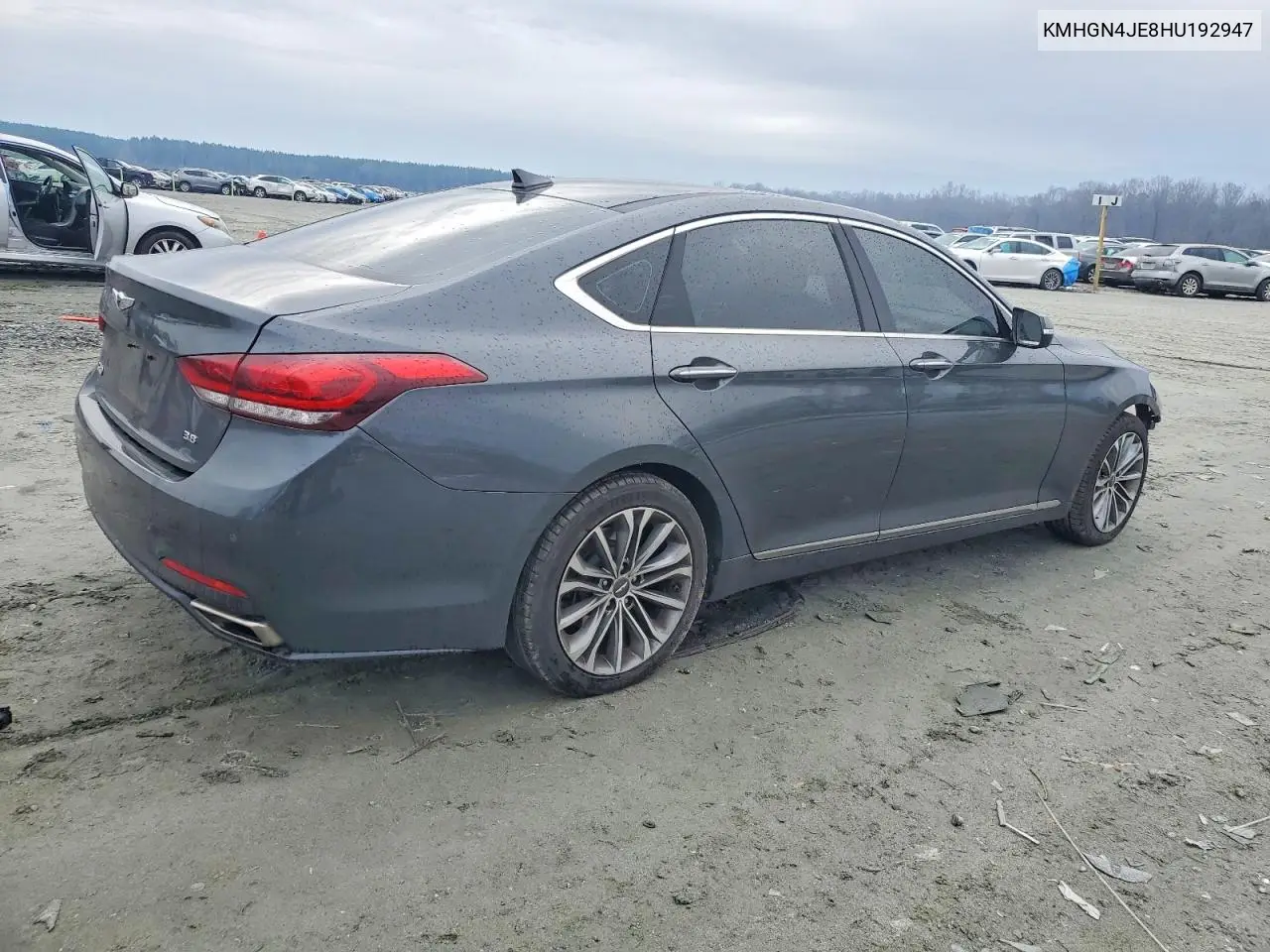 2017 Genesis G80 Base VIN: KMHGN4JE8HU192947 Lot: 72258595