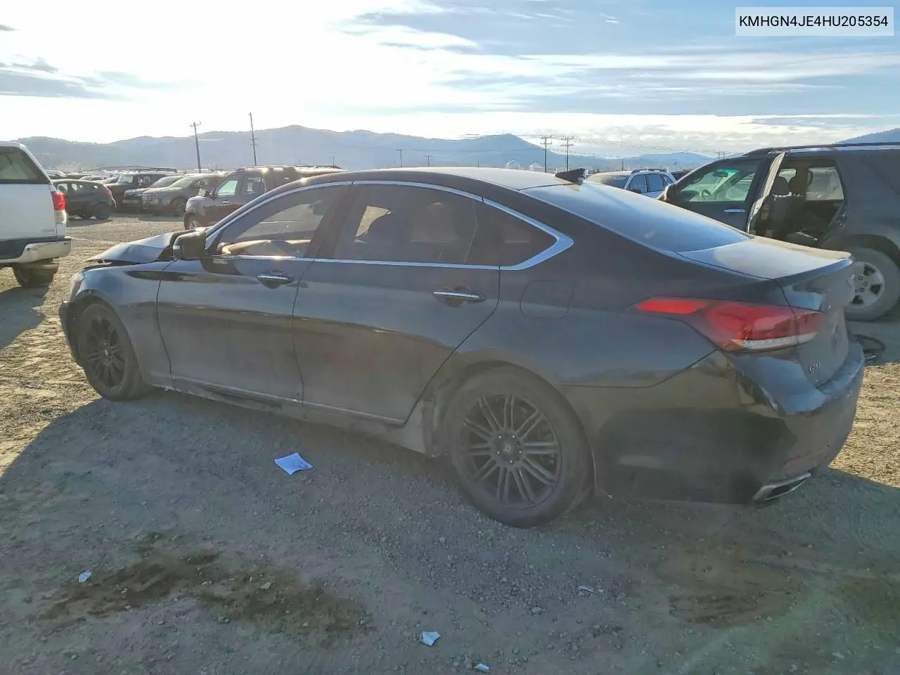 2017 Genesis G80 Base VIN: KMHGN4JE4HU205354 Lot: 74101565