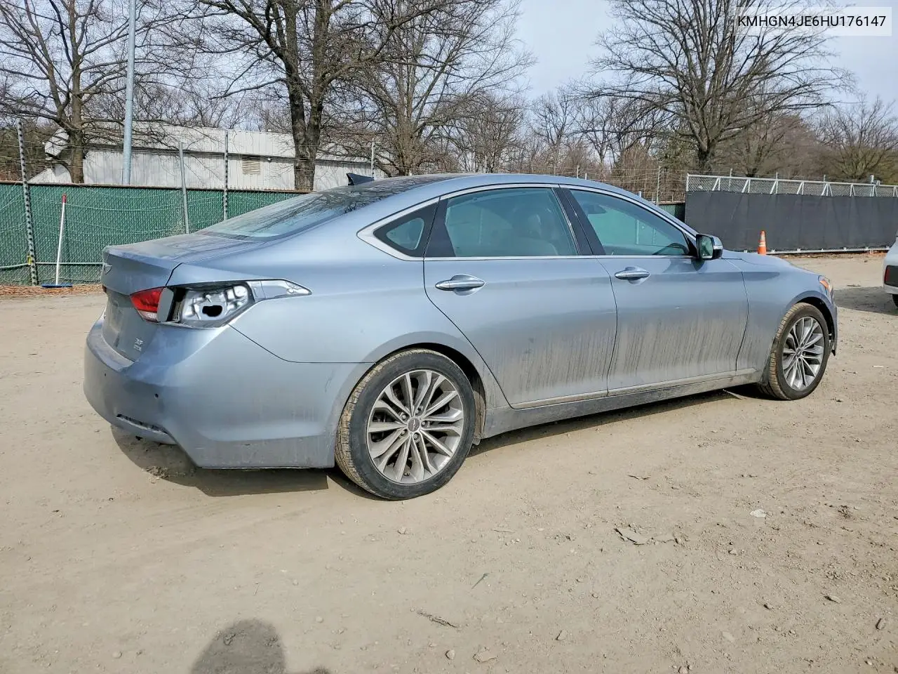 2017 Genesis G80 3.8 VIN: KMHGN4JE6HU176147 Lot: 78336695