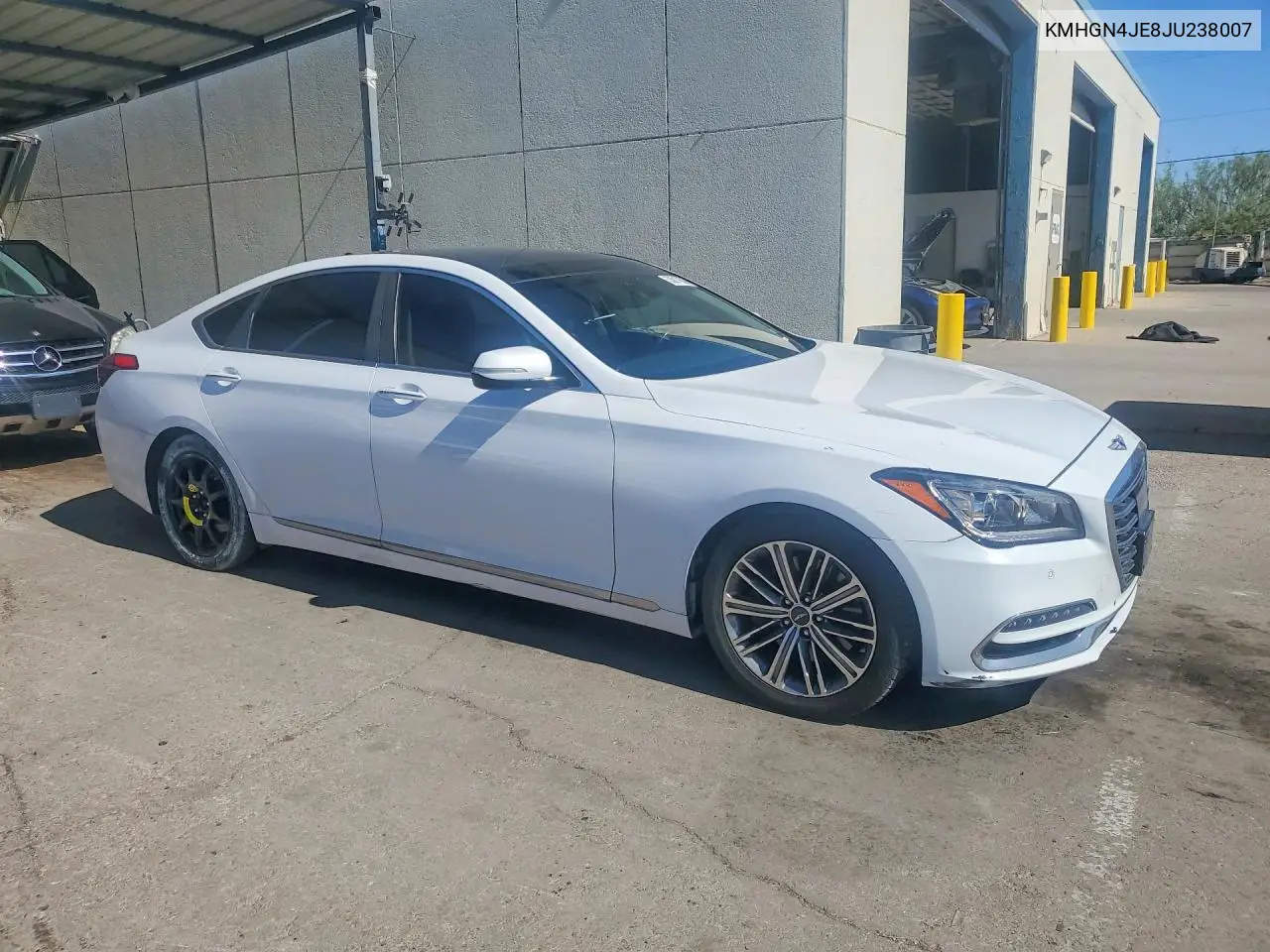 2018 Genesis G80 3.8 VIN: KMHGN4JE8JU238007 Lot: 53817606