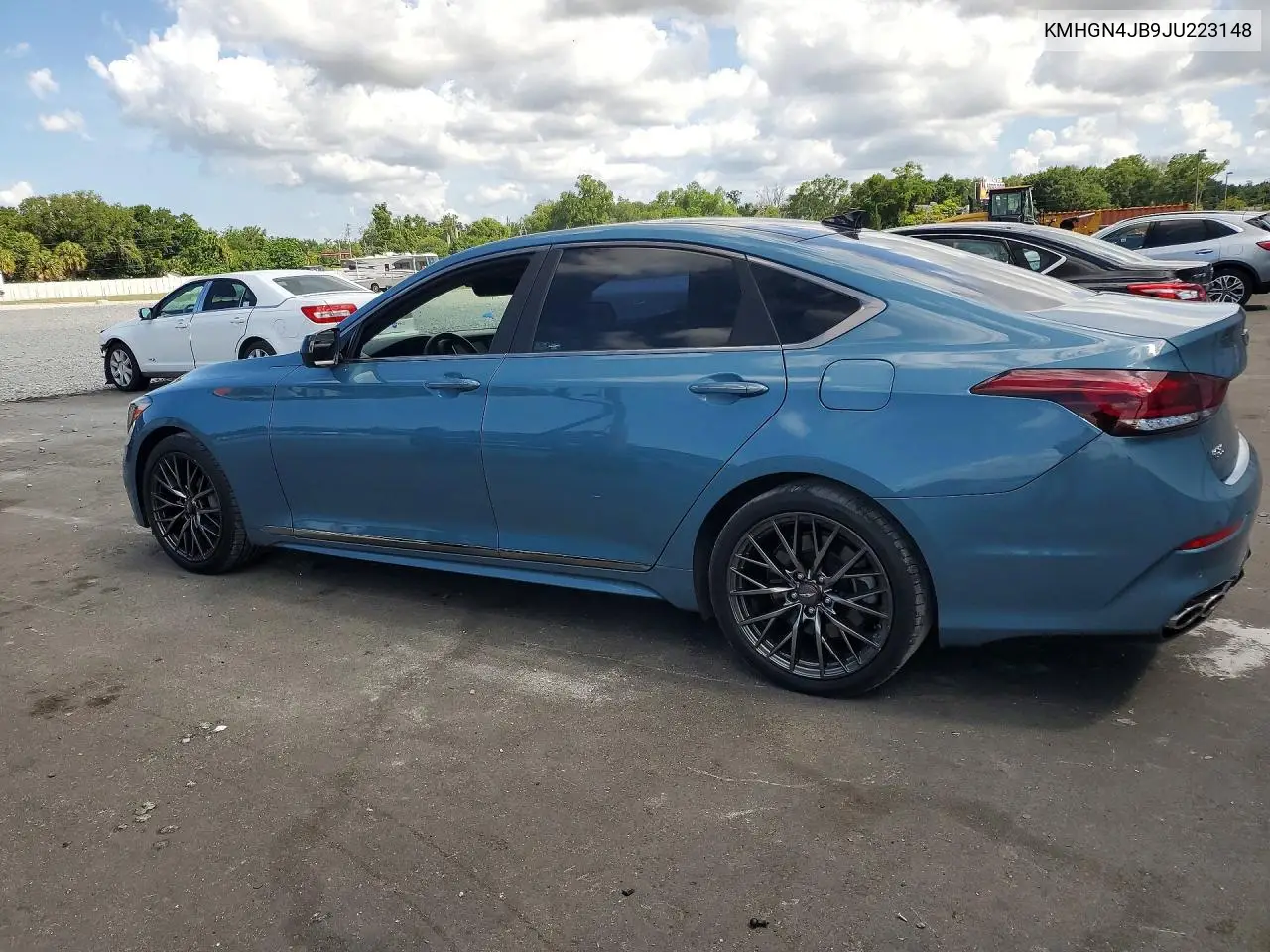 2018 Genesis G80 Sport VIN: KMHGN4JB9JU223148 Lot: 54410016