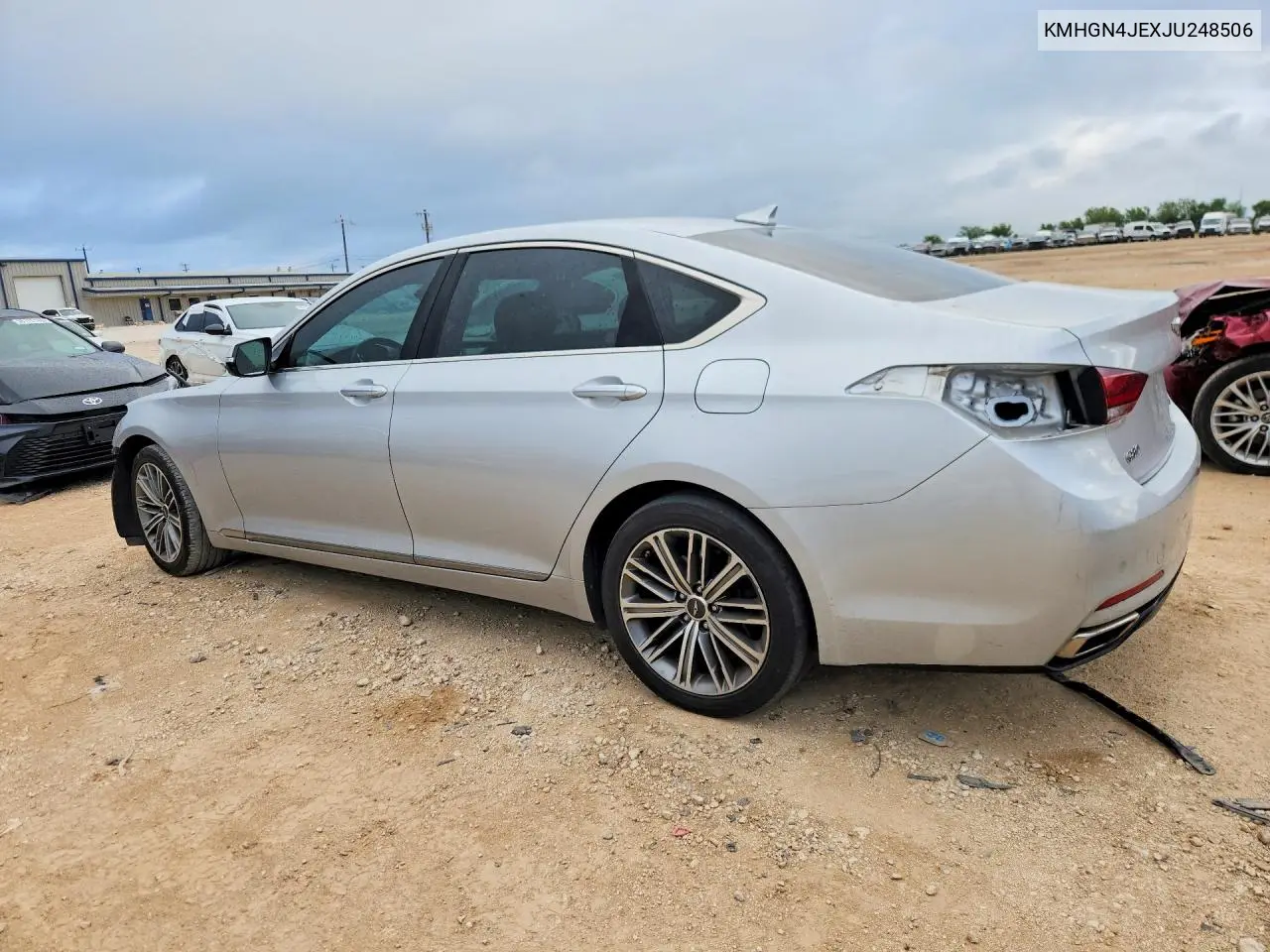 2018 Genesis G80 3.8 VIN: KMHGN4JEXJU248506 Lot: 54488966