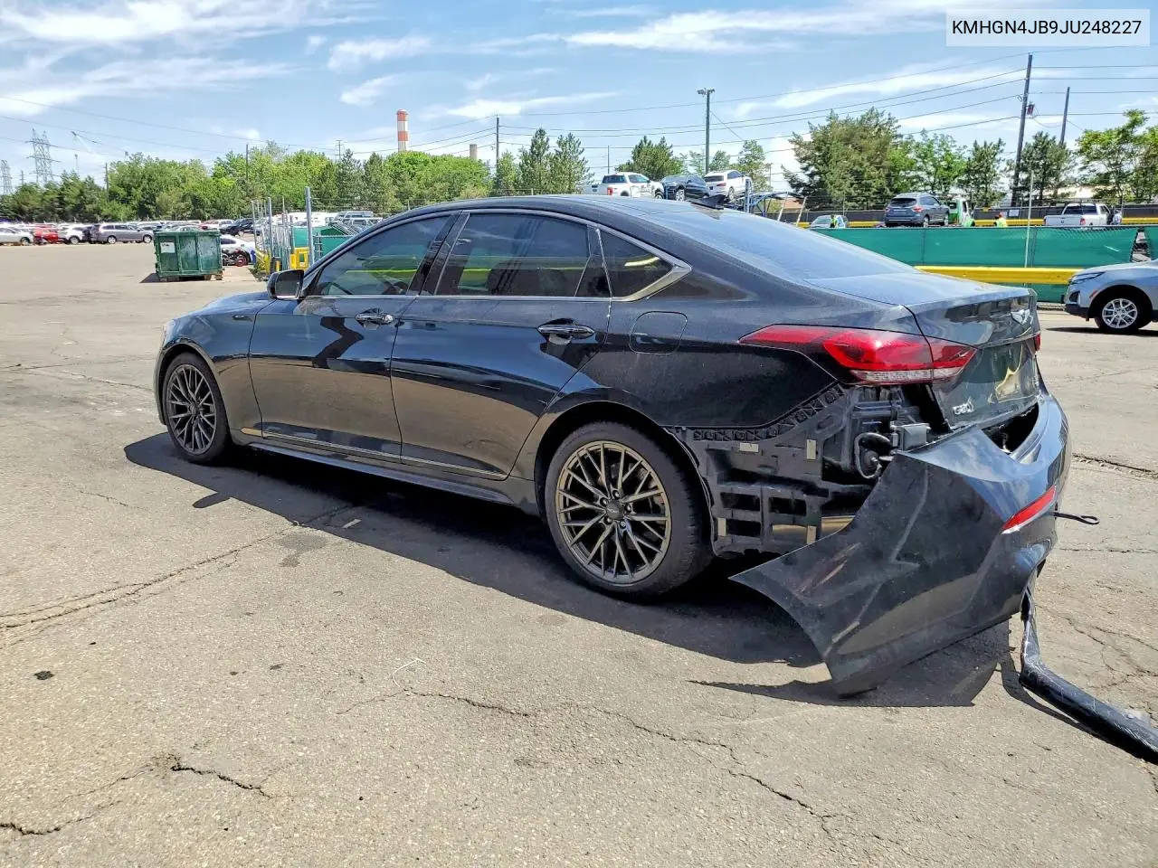 2018 Genesis G80 Sport VIN: KMHGN4JB9JU248227 Lot: 56426836