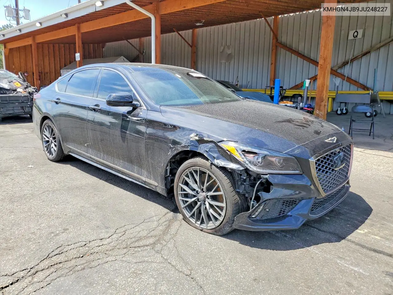 2018 Genesis G80 Sport VIN: KMHGN4JB9JU248227 Lot: 56426836