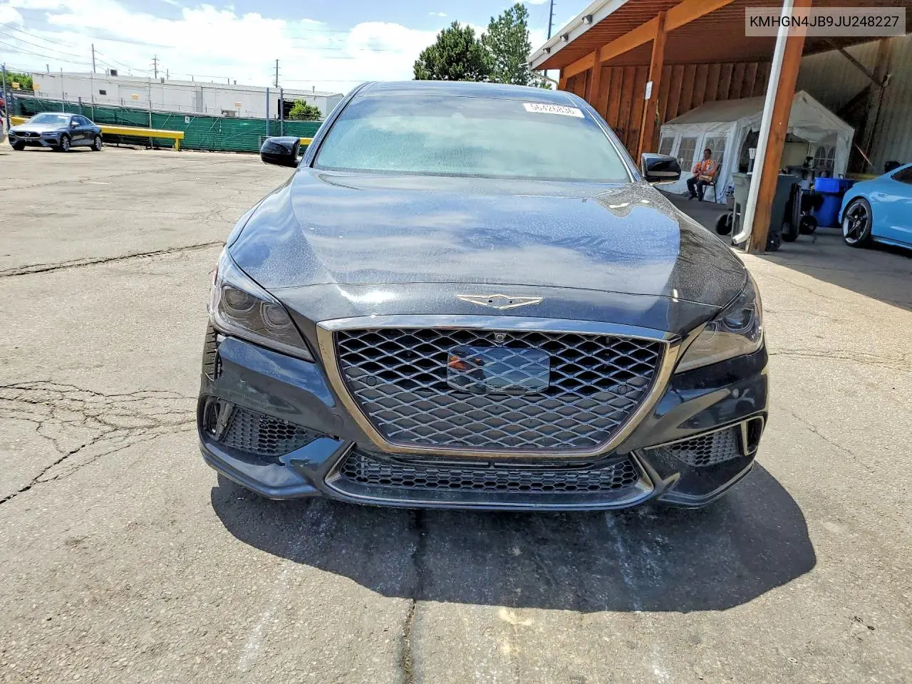 2018 Genesis G80 Sport VIN: KMHGN4JB9JU248227 Lot: 56426836