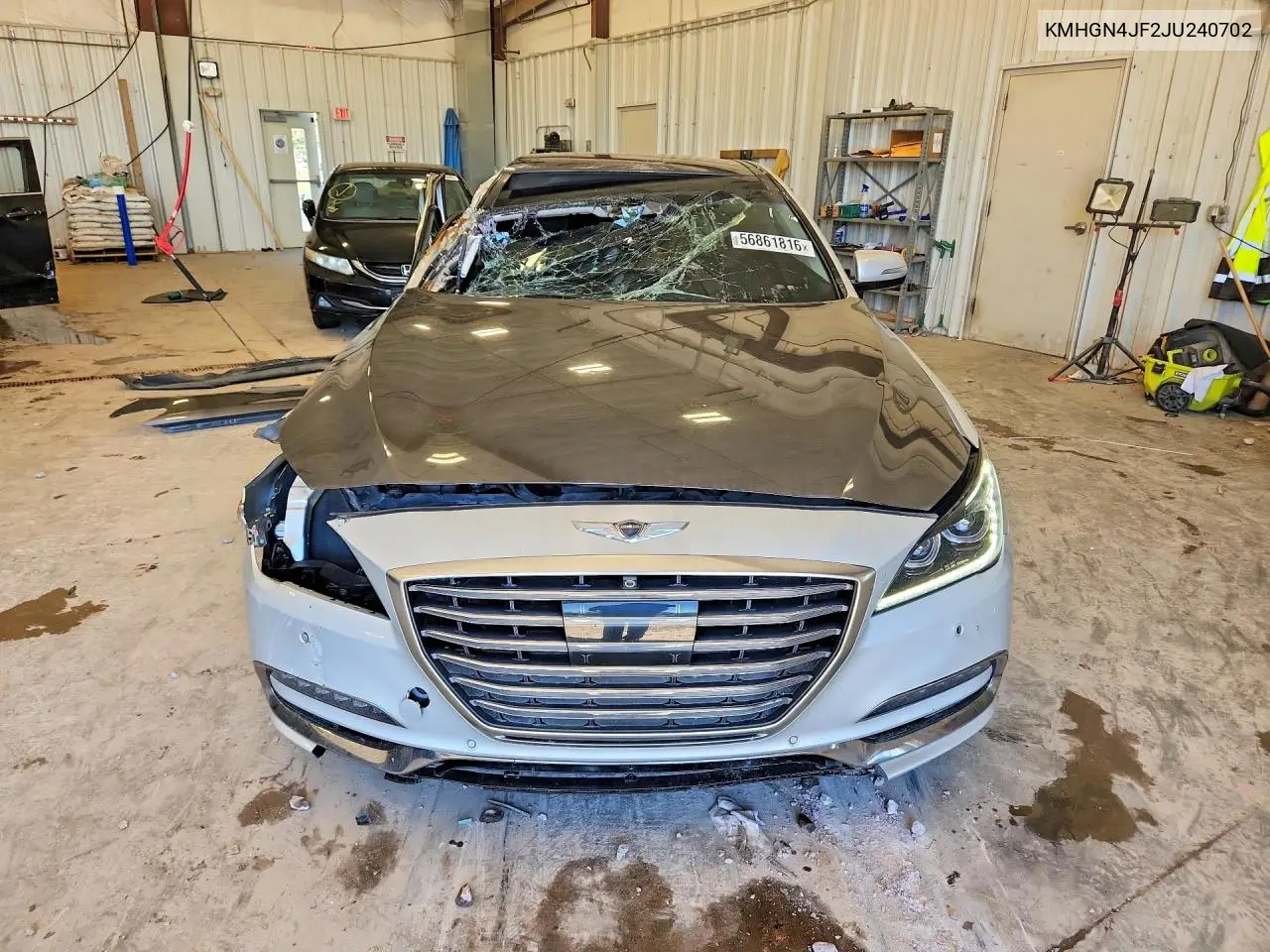 2018 Genesis G80 Ultimate VIN: KMHGN4JF2JU240702 Lot: 56861816