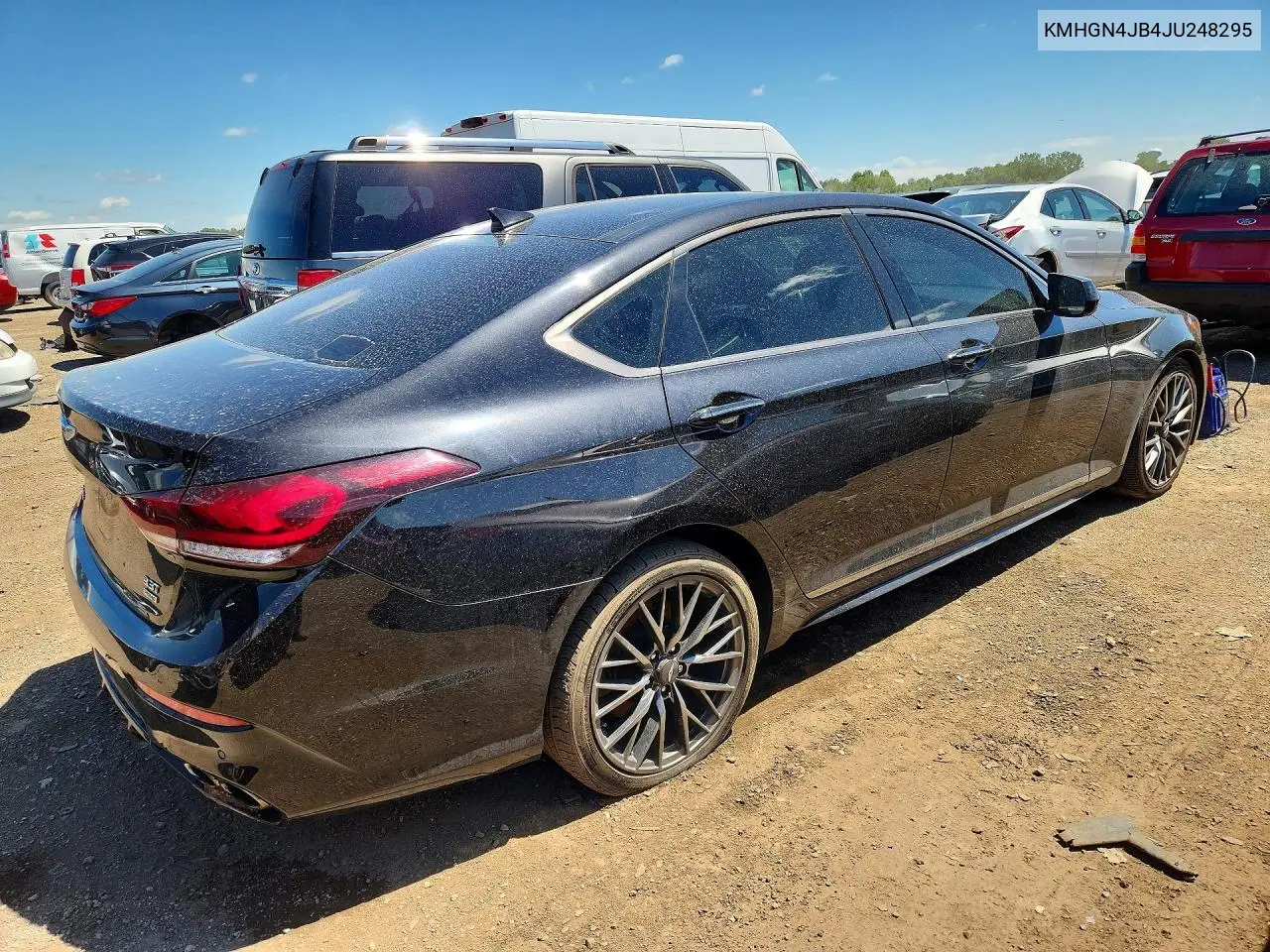 2018 Genesis G80 Sport VIN: KMHGN4JB4JU248295 Lot: 57501086