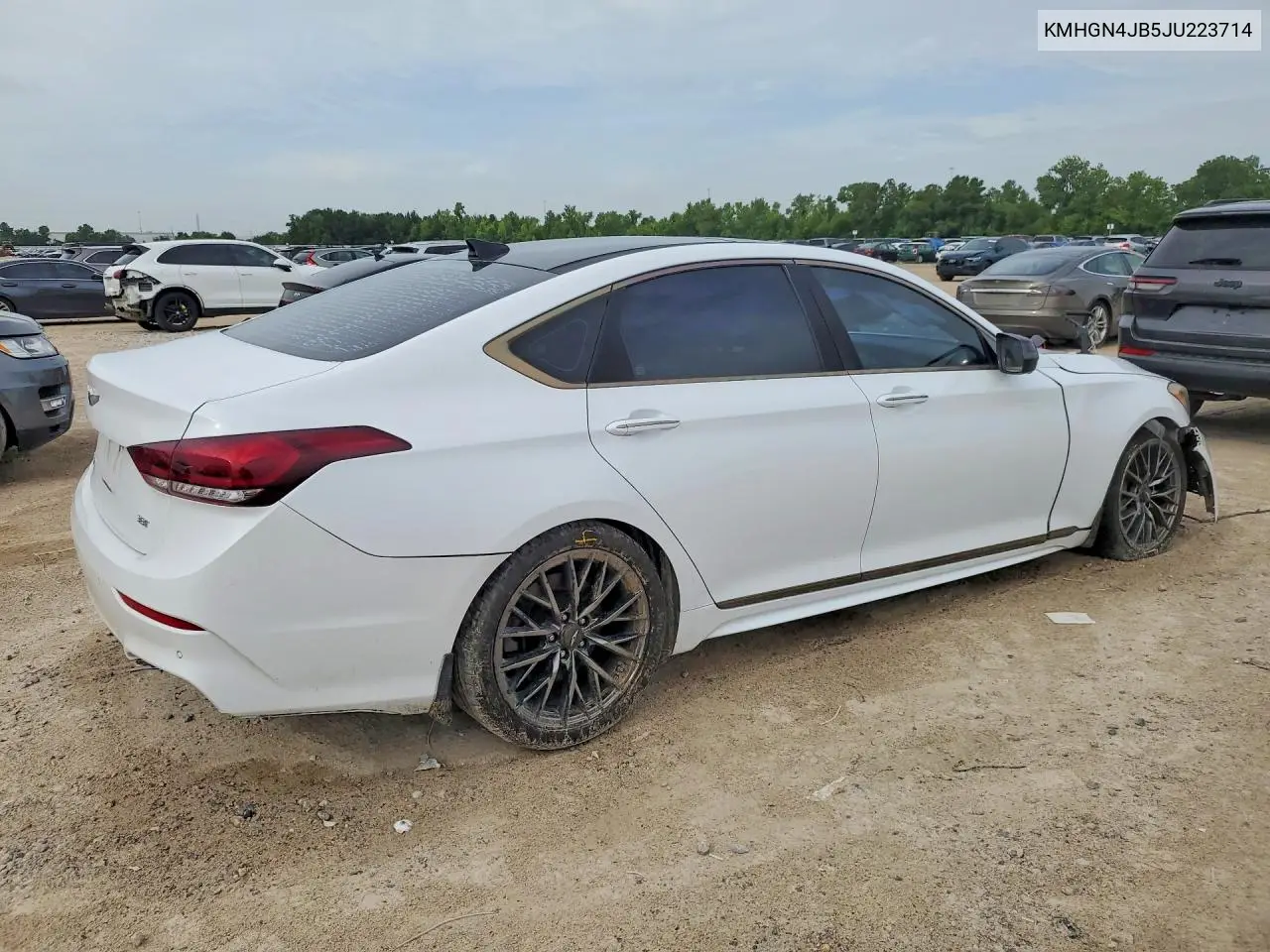 2018 Genesis G80 Sport VIN: KMHGN4JB5JU223714 Lot: 57960316