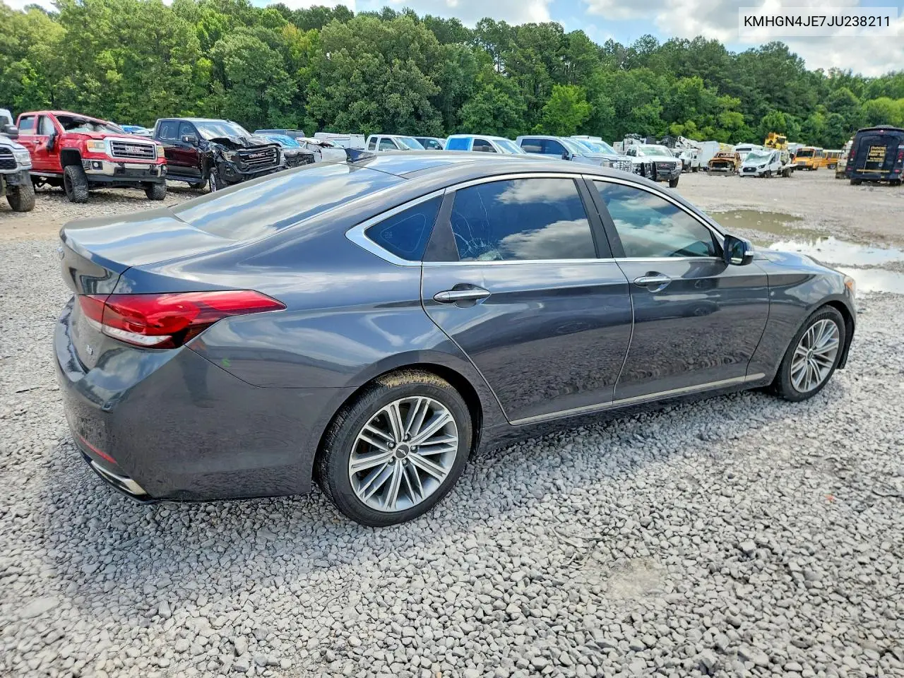 2018 Genesis G80 3.8 VIN: KMHGN4JE7JU238211 Lot: 58982676