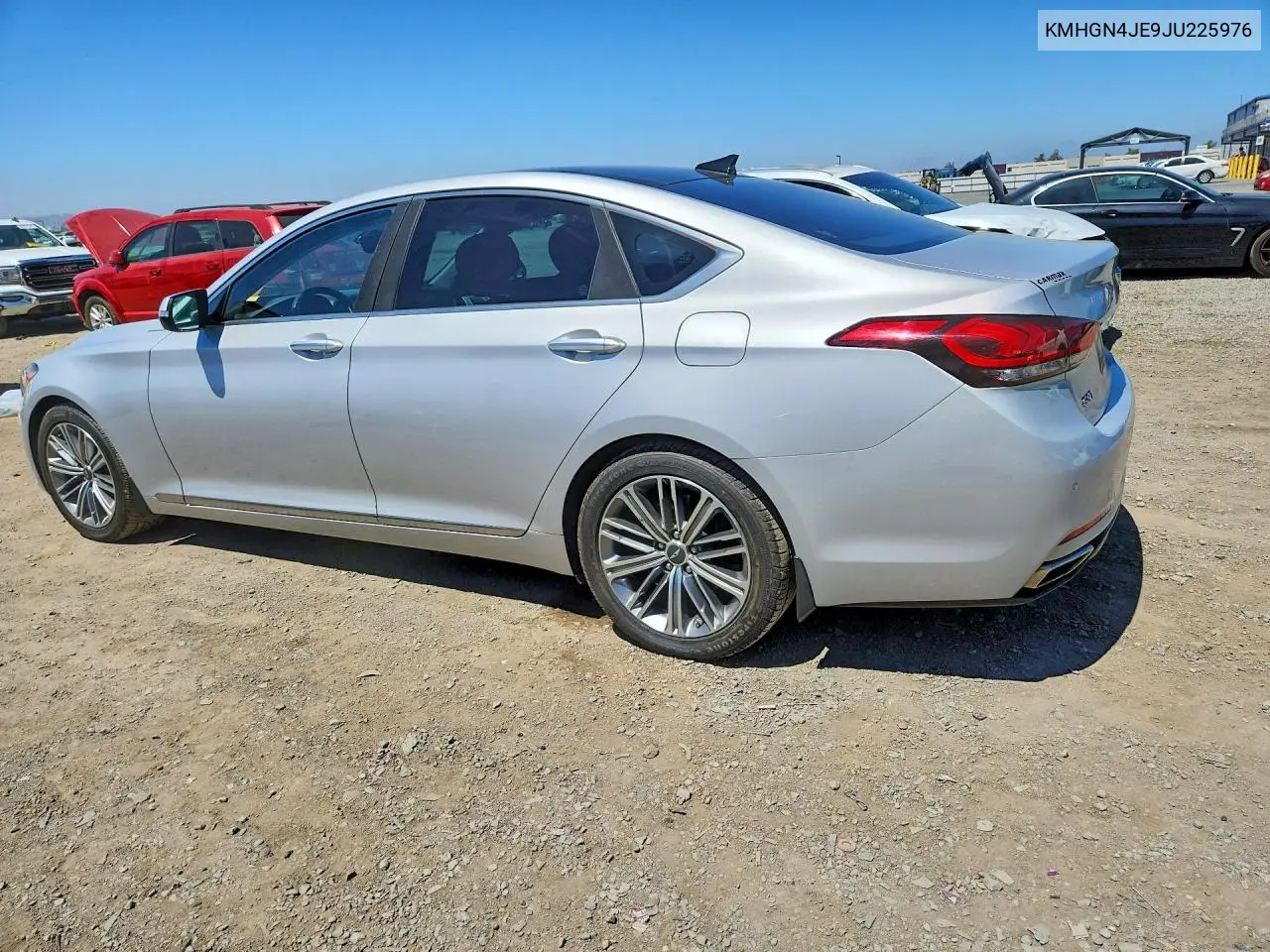 2018 Genesis G80 3.8 VIN: KMHGN4JE9JU225976 Lot: 59742446