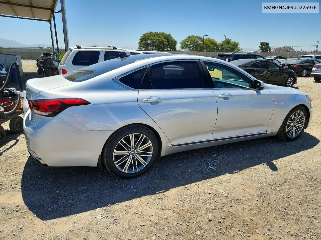 2018 Genesis G80 3.8 VIN: KMHGN4JE9JU225976 Lot: 59742446