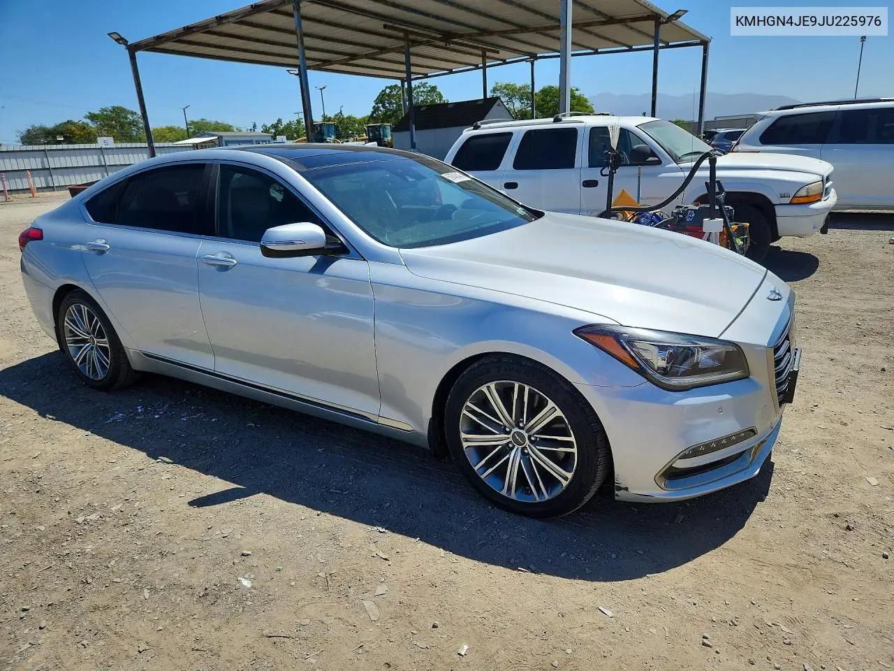 2018 Genesis G80 3.8 VIN: KMHGN4JE9JU225976 Lot: 59742446