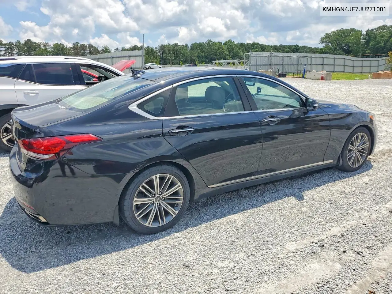 2018 Genesis G80 3.8 VIN: KMHGN4JE7JU271001 Lot: 59781176