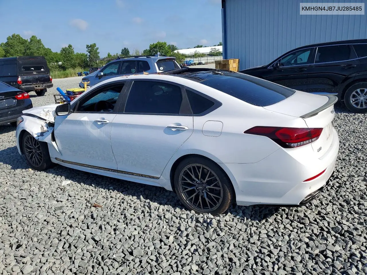 2018 Genesis G80 Sport VIN: KMHGN4JB7JU285485 Lot: 60263846