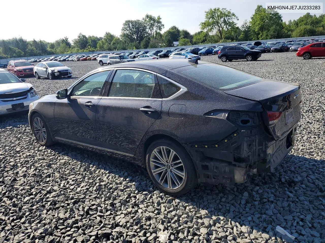 2018 Genesis G80 3.8 VIN: KMHGN4JE7JU233283 Lot: 60626226