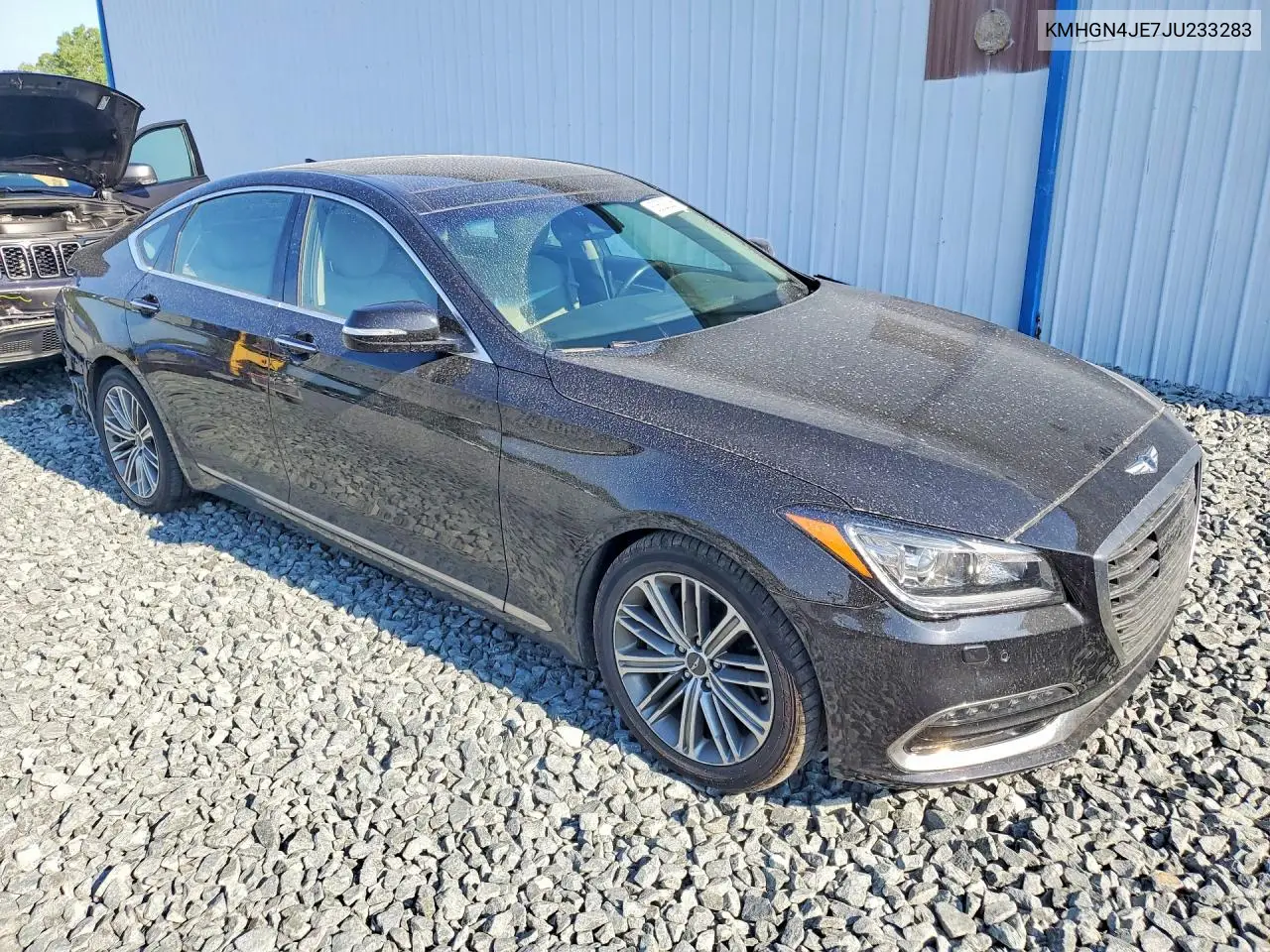 2018 Genesis G80 3.8 VIN: KMHGN4JE7JU233283 Lot: 60626226