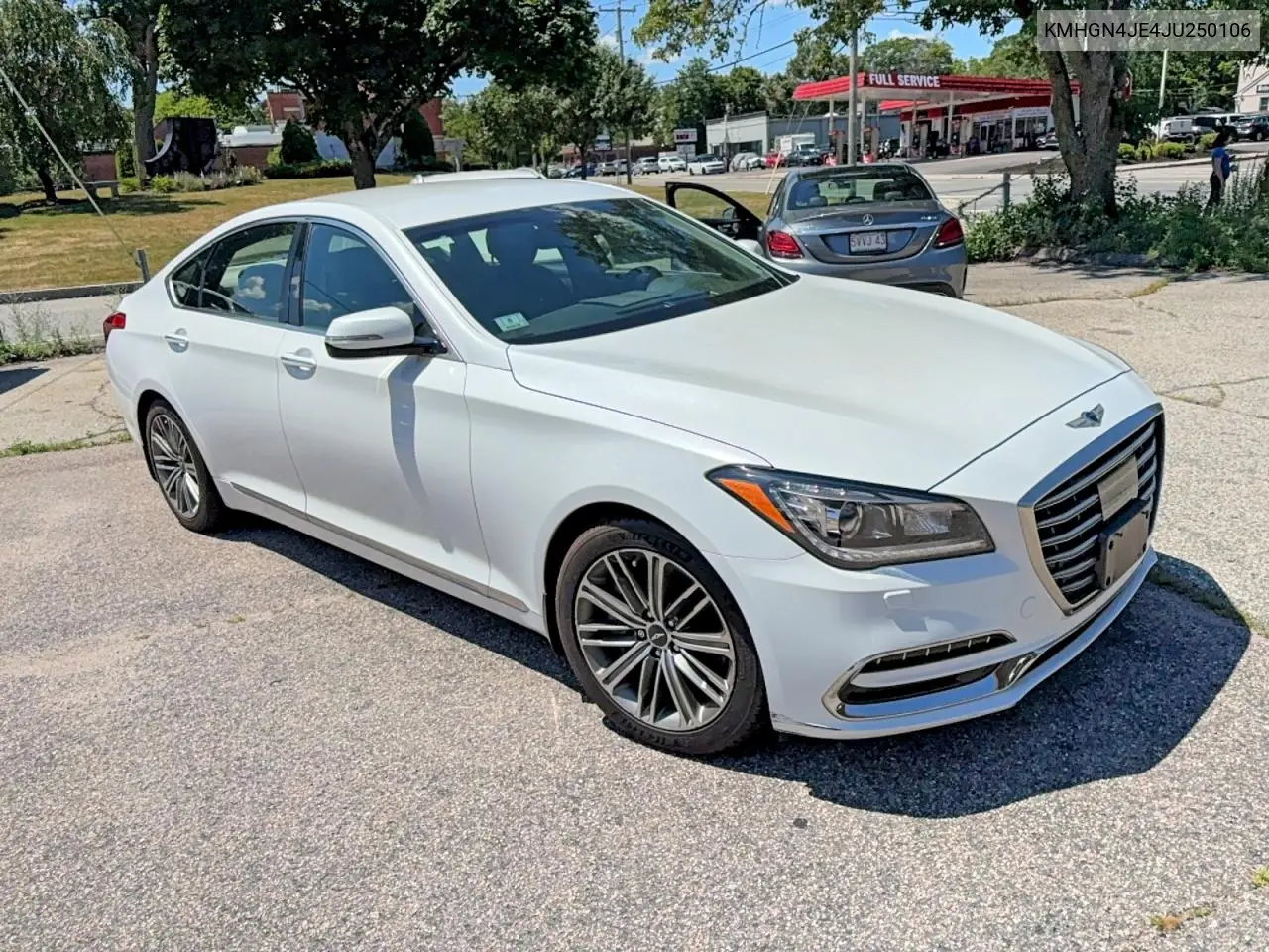 2018 Genesis G80 3.8 VIN: KMHGN4JE4JU250106 Lot: 60817086