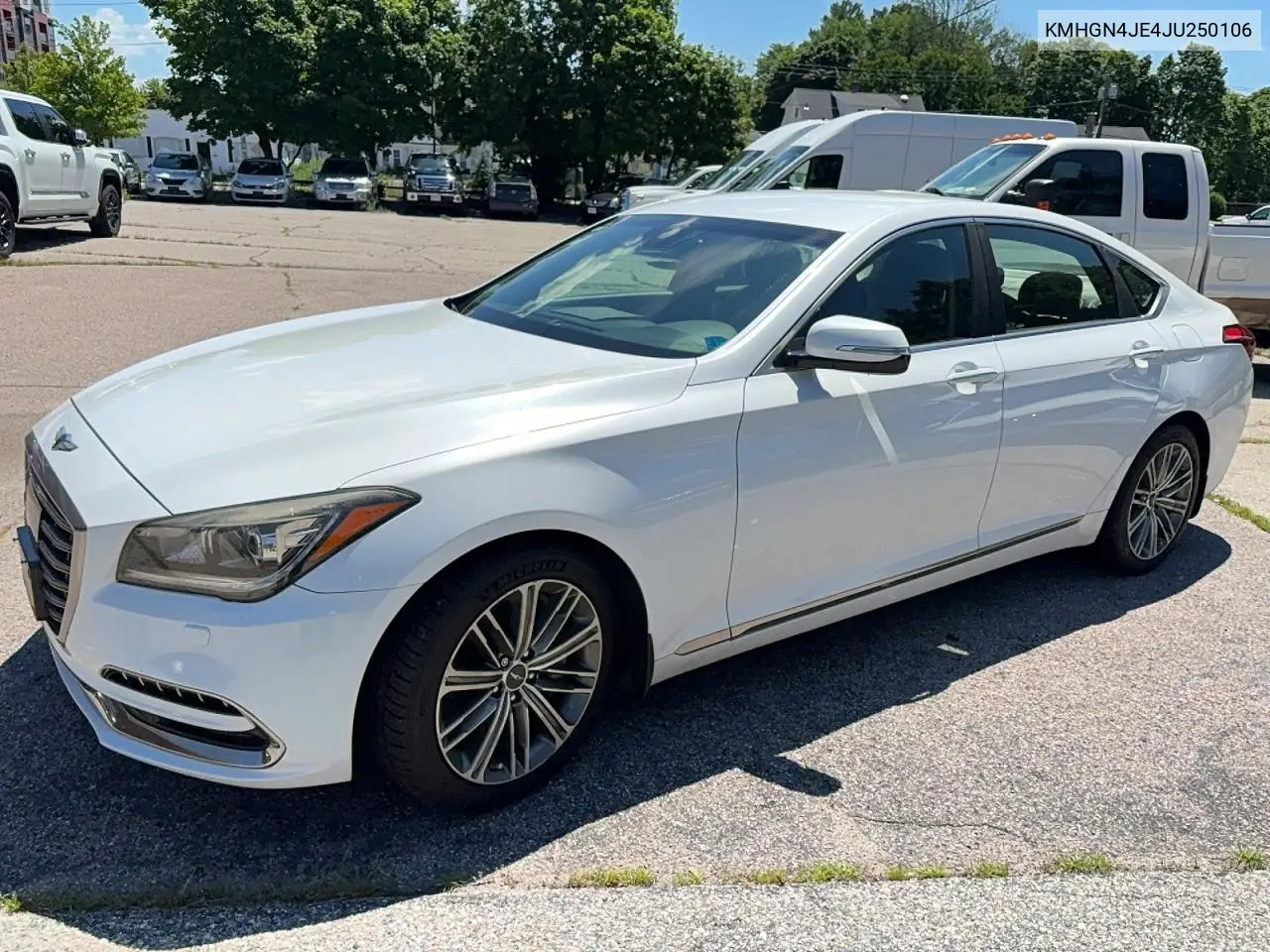 2018 Genesis G80 3.8 VIN: KMHGN4JE4JU250106 Lot: 60817086