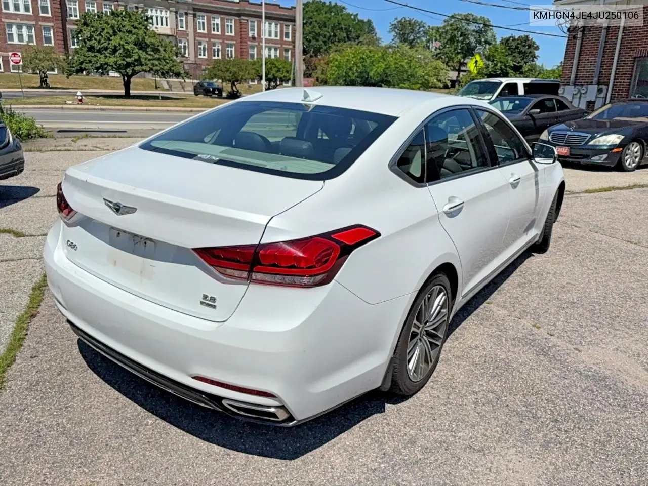 2018 Genesis G80 3.8 VIN: KMHGN4JE4JU250106 Lot: 60817086