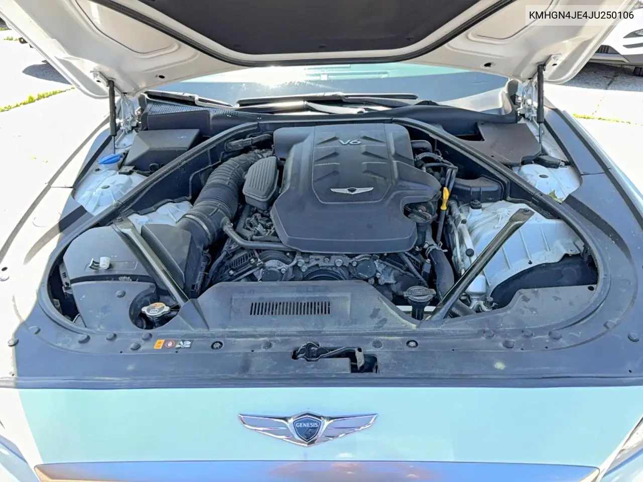 2018 Genesis G80 3.8 VIN: KMHGN4JE4JU250106 Lot: 60817086