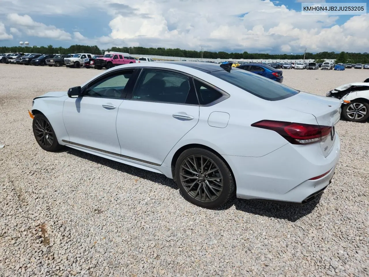 2018 Genesis G80 Sport VIN: KMHGN4JB2JU253205 Lot: 60840516