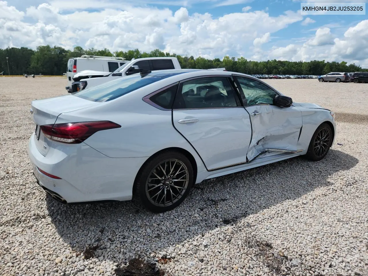 2018 Genesis G80 Sport VIN: KMHGN4JB2JU253205 Lot: 60840516