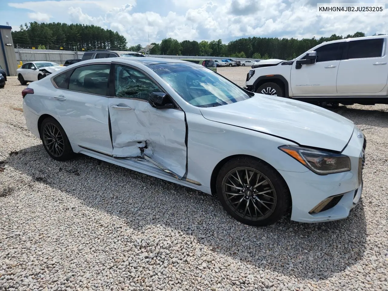 2018 Genesis G80 Sport VIN: KMHGN4JB2JU253205 Lot: 60840516